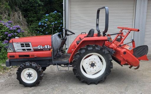 鹿児島発　クボタ　23馬力　ディーゼルトラクターGL23　パワステ　モンローオート　逆転　タイヤ良好