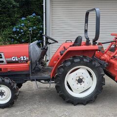 鹿児島発　クボタ　23馬力　ディーゼルトラクターGL23　パワステ　モンローオート　逆転　タイヤ良好の画像