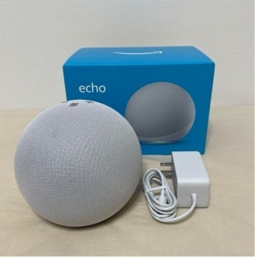 Amazon echo第4世代 エコー グレーシャーホワイト L4S3RE