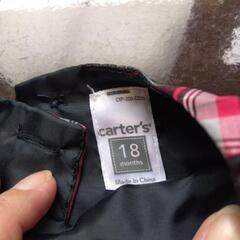 【美品】Carter's　ドレス　18m（大きめなためサイズ90位）の画像