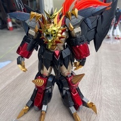 ジェネシックガオガイガー  プラモ　組立済み完成品