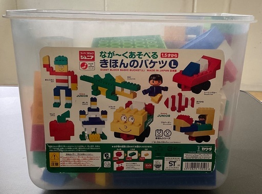 レゴ　ダイヤブロック　ジュニア　なが〜くあそべるきほんのバケツL 1.5才〜