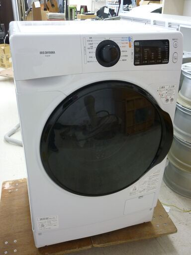 桐生店【現状品】 j6-14 アイリスオーヤマ ドラム式洗濯機 2023年製
