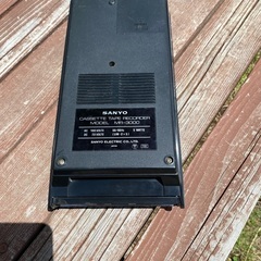 当時物　⚙️⚙️⚙️レトロ　カセットプレーヤーの画像