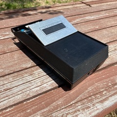 当時物　⚙️⚙️⚙️レトロ　カセットプレーヤー