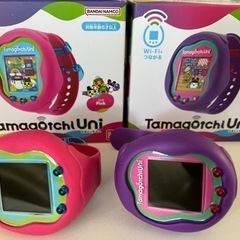 たまごっちユニ ピンク パープル セット