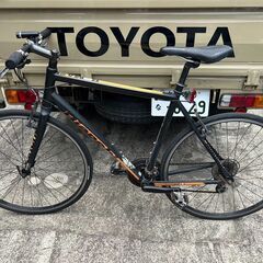 自転車 Bianchi ROMAIII ローマ3 クロスバイク ブラック ビアンキ