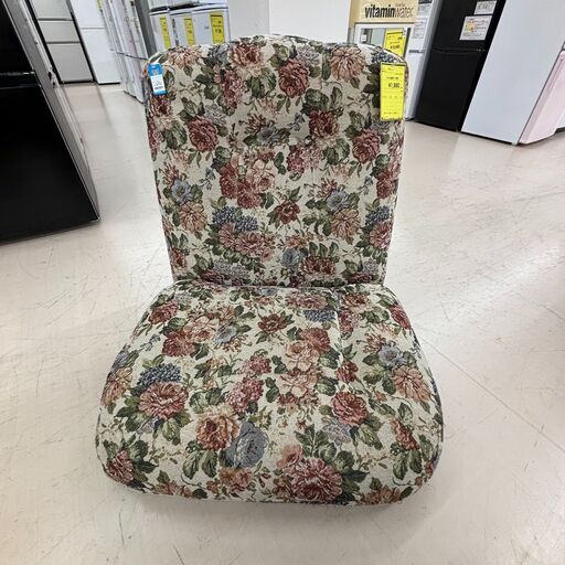 wa 843 クッション座椅子 花柄