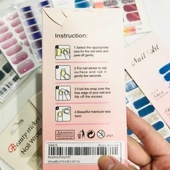 【最終値下げ】未開封10組【ネイルシール】の画像