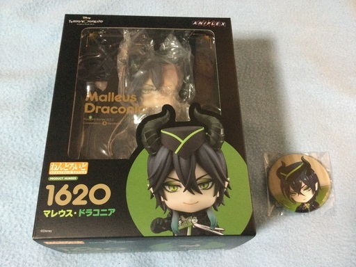 ねんどろいど ツイステ マレウス 特典缶バッジ付き