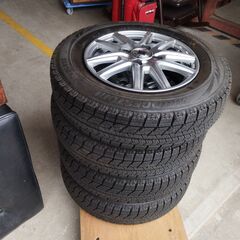 ブリヂストン スタッドレスタイヤ 145/80R13 4本セット　/UJ-0938 北の画像