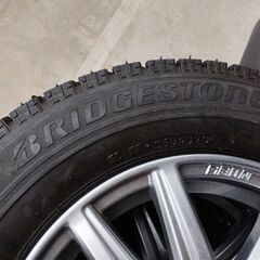 ブリヂストン スタッドレスタイヤ 145/80R13 4本セット　/UJ-0938 北の画像