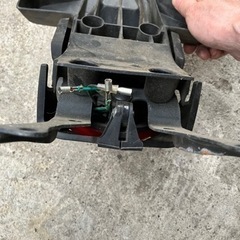 CRF250L リアフェンダー　ブレーキランプ付き の画像