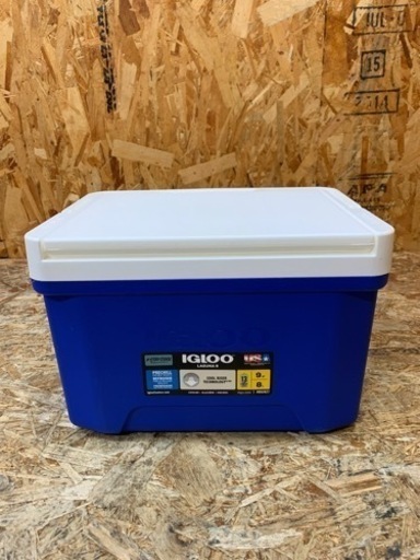 C(6380) IGLOO イグルー クーラーボックス ラグーナ9 8L ブルー 青 中古品 レジャー アウトドア用品 釣り キャンプ バーベキュー用 中古品