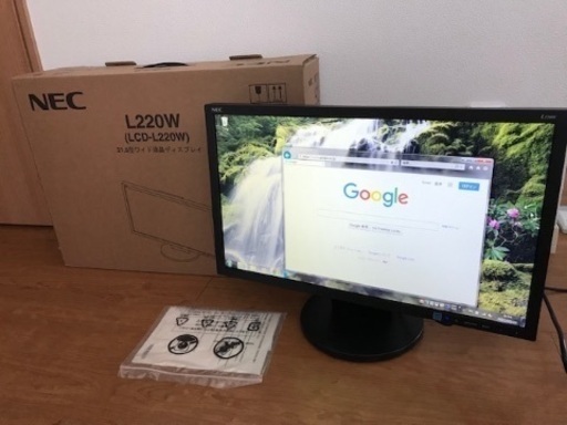 NEC 21.5型　液晶モニター