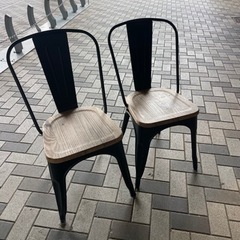 【飲食店カフェおすすめ】椅子2脚セット
