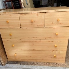 【美品】木製タンス