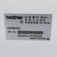 brother ブラザーミシン TX30-W 電動ミシン 家庭用ミシン　/HJ-0165 2F北の画像