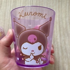 マイメロ♥️クロミ クリアコップ 2点セットの画像