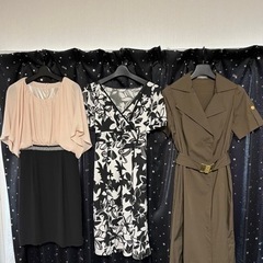 　最終値下げ‼️　Mサイズ　ドレスワンピ３着セット