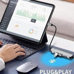 ＜新品未使用＞USBハブ 6-in-1 ドッキングステーション＜最大5Gbps高速データ転送＞の画像