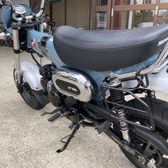 ダックス125 ブルーの画像