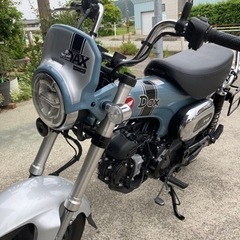 ダックス125 ブルーの画像