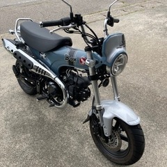 ダックス125 ブルーの画像