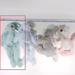 新品未利用うさぎ薄緑色ぬいぐるみSサイズ/定価2200円/ファーストトイ/丸洗い可/子供輸入おもちゃ/の画像