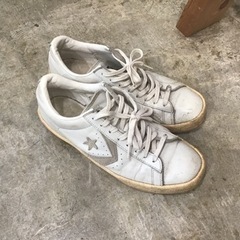コンバース　レザースニーカー　サイズ26.0