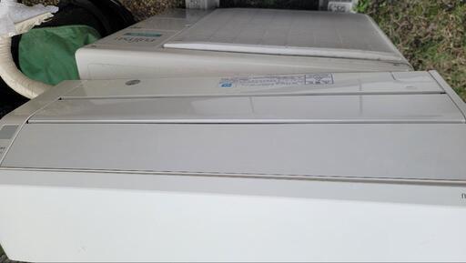 富士通エアコンセット　主に６畳用 AS-C22G-W　２０１７年製造　正常稼働品