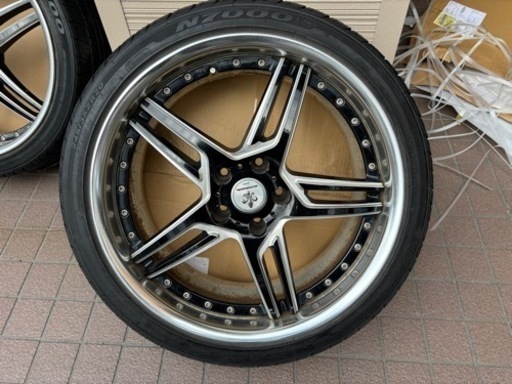 20インチ　ワーク　デュランダル　pcd120