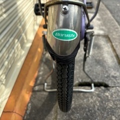 丸石　ママチャリ　24インチ　オートライト　低床設計の画像