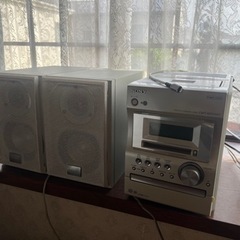 【スマホ接続可能】ソニー マイクロハイファイコンポーネントシステム  micro hi-fi component system の画像
