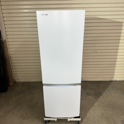 【売却済】TOSHIBA/東芝 ノンフロン冷凍冷蔵庫 GR-R17BS(W) 170L 2020年製 2ドア 冷蔵庫