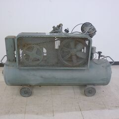 桐生店【現状品】j6-21 日立 エアコンプレッサー 3.7P-9.5VA5 50Hz