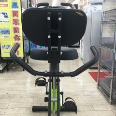 【✨負荷調整10段階❗️ワンタッチで運動をチェック❗️便利なタブレット置き❗️コンパクト収納❗️ゆっくり座れます❗️✨】HAIGE／ハイガー　フィットネスバイクの画像