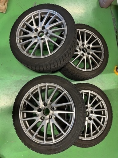 17インチホイール　レクサスLS300 225/45R  2019スタッドレス　　ヤ、ホイール