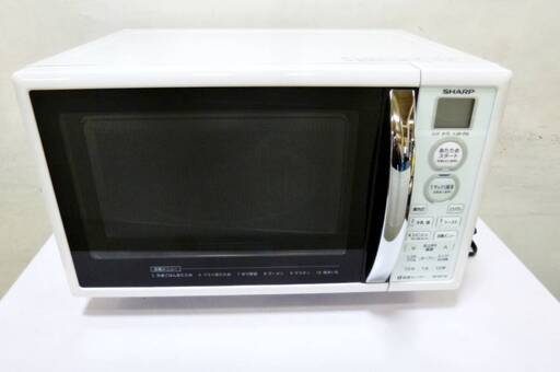 SHARP　電子レンジ　RE-MY19-W　動作良好　970/1300W　 トースターグリル　弁当・惣菜あたため　コンビニメニュー　シャープ