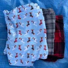 ①新品メンズパジャマ  ルームウェア 長ズボン LL アメリカサイズ　3着の画像