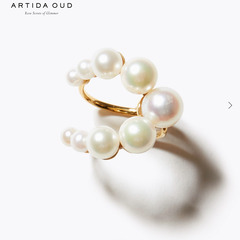 ARTUDA OUD　アコヤパール グラデーション オープン リング(アルティーダウード)11号