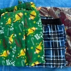 ②新品 メンズパジャマ  ルームウェア 長ズボン LL アメリカサイズ　3着の画像