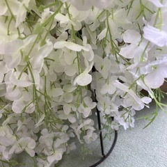 造花　藤の花　たれ藤　デコレーション用　4000円の画像