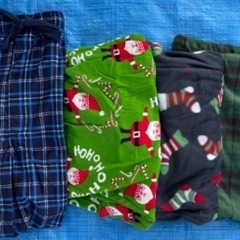 ③新品メンズパジャマ  ルームウェア 長ズボン LL アメリカサイズ　3着の画像