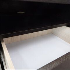 新札幌 シグマ テレビ台 ローボード ブラックオーク THBS114B/C テレビボード/No,2580の画像