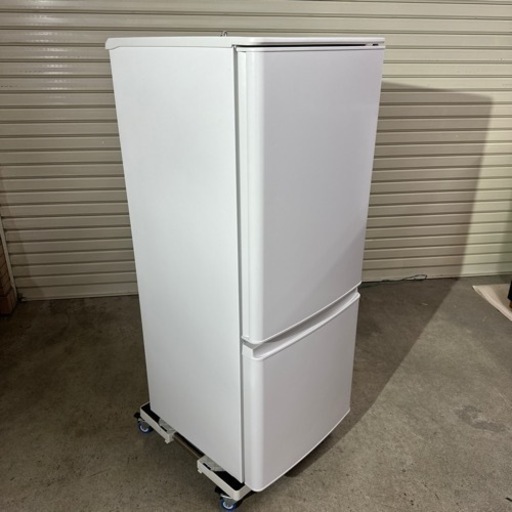【売却済】MITSUBISHI/三菱 ノンフロン冷凍冷蔵庫 MR-P15G-W 146L 2021年製 2ドア冷蔵庫