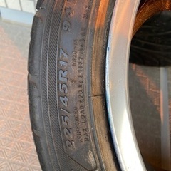 YOKOHAMA Super ADVAN RACING SA3R 17インチ 9.0J オフセット22　5H PCD114.3 2本 ヨコハマ スーパーアドバンレーシング の画像