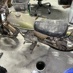 明日取引　書類あり！ ミニトレ GT50 3M7 ヤマハ ホンダ マフラー YAMAHA DT125 旧車 AT1 DT1 RT1 DT250　モトクロス FT50 FT1の画像