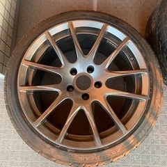 5zigenタイヤホイール2本セット5 × 114.3 17インチ6J