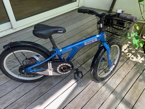 Jeepの子供用自転車　18インチ